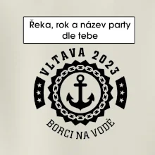 K vode - kotva (vlastný nápis)