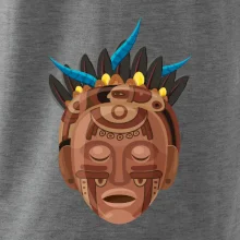 Mayová maska hnedá