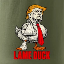 Donald Trump lame duck rytina