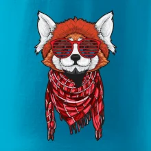 Červená panda hipster