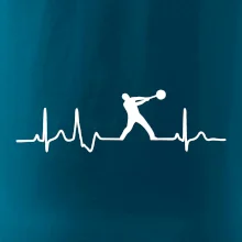 EKG hod kladivom muž