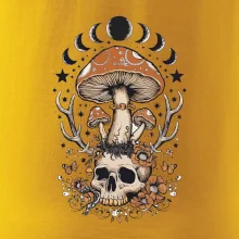 Goblincore magical mushroom