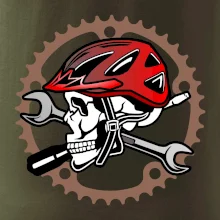 Lebka biker opravár Lebka biker opravár