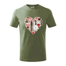 Britské srdce - objekty