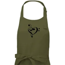 Husľový kľúč srdce Husľový kľúč srdce