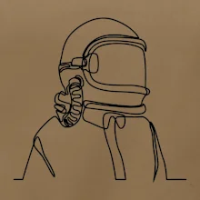 Astronaut jedným ťahom