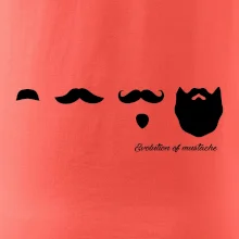 Evolution mustache Evolution mustache