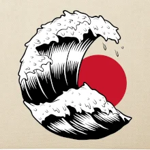 Japan culture - vlna