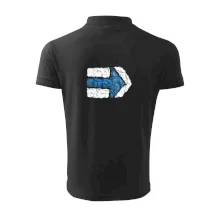 Párová turistická značka modrá