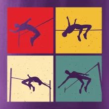 Skok do výšky vintage