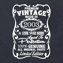 Vintage Etiketa - 2003