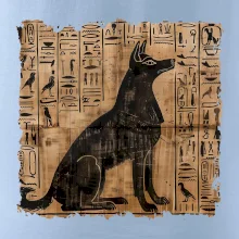 Egyptské hieroglyfy pes