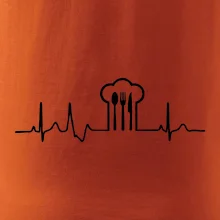 EKG kuchár čiapky a príbory