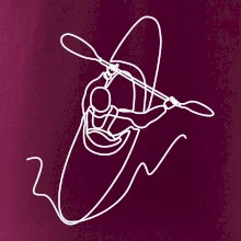 Kajak zhora jedným ťahom