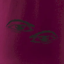 Párový motív - oko prižmúrené