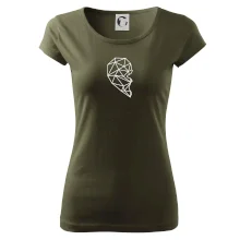 Párový motív srdca geometrie - ONA