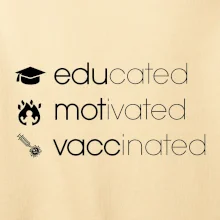 Educated motivated vaccinated