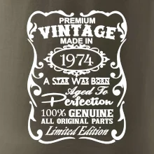 Vintage Etiketa - 1974