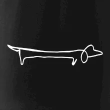 Jazvečík - kreslený