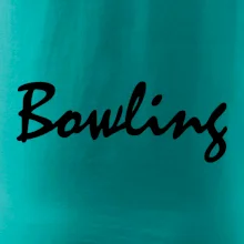 Bowling nápis písacie Bowling nápis písacie
