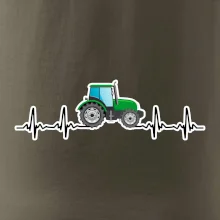 Traktor farebný ekg