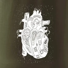 Steampunk ľudské srdce