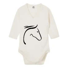 Kôň - hlava silueta Kôň - hlava silueta