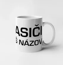 Hasiči emblem - vlastný nápis