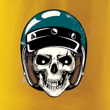 Moto prilba modrá Moto prilba modrá