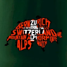 Mapy - názvy miest - Švajčiarsko Mapy - názvy miest - Švajčiarsko