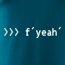 Python  f yeah