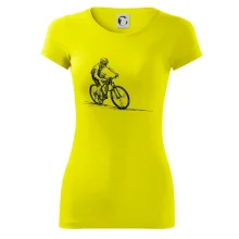 MTB kreslený cyklista MTB kreslený cyklista