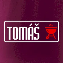 Tričko na grilovanie s vlastným menom