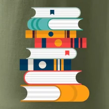 Knihy flat design Knihy flat design