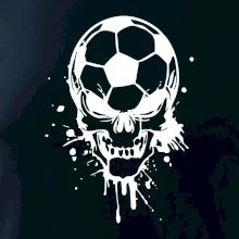 Fotbal lebka splash Fotbal lebka splash