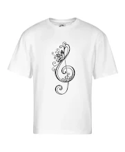 Husľový kľúč kvety