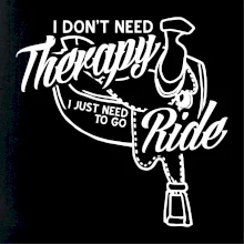 I don't Therapy Ride - jazdkyňa I don't Therapy Ride - jazdkyňa