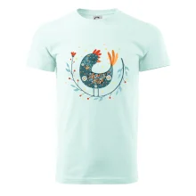 Folklór - sliepky s margarétkami