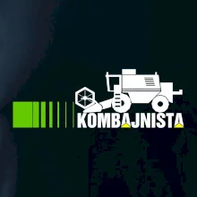 Kombajnista zelená a žltá