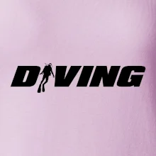 Diving nápis potápač