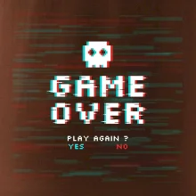Game over play again