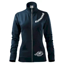 Running nápis šikmo