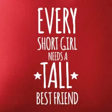 Every short girl needs a tall best friend