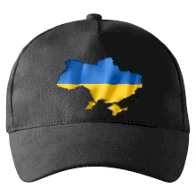 Ukrajina vlajka mapa Ukrajina vlajka mapa