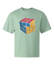 Rubikova kocka kreslená