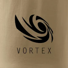 Vortex logo jednofarebné Vortex logo jednofarebné
