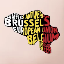 Mapy - názvy miest - Belgicko