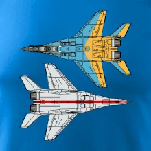 Mig 29 Fulcrum zo spoda a zo shora