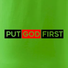 Put God first obdĺžnik