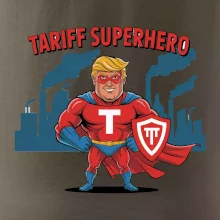 Tariff Superhero Trump